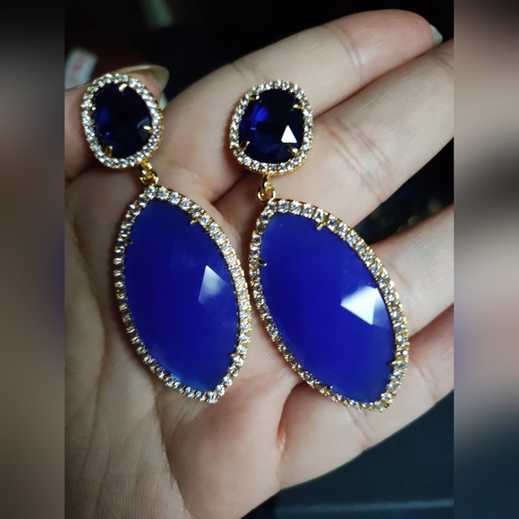 Beautiful Royal Blue earings from Nordstrom - Picture 7 of 7